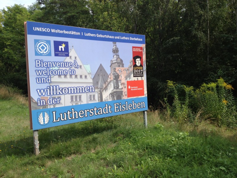 Die Luthergedenkstätten Geburts- und Sterbehaus sind UNESCO-Weltkulturerbe.